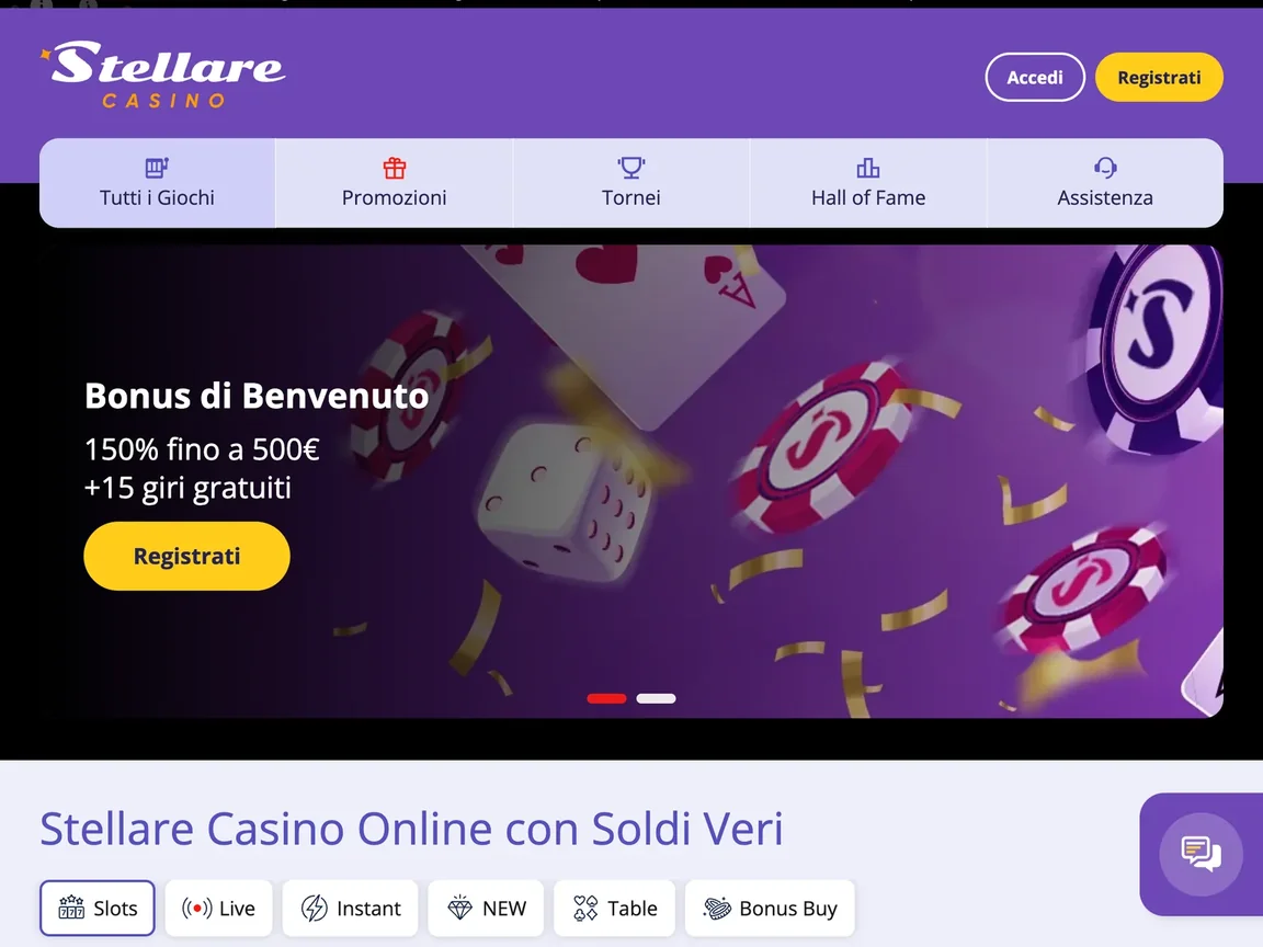 stellare casino online