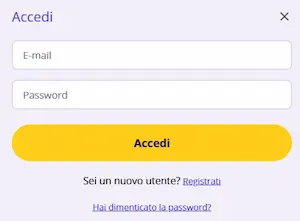 Casino Stellare Italy login